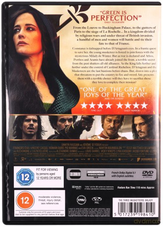 The Three Musketeers: Milady (Trzej muszkieterowie: Milady) [DVD]