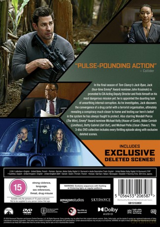 Tom Clancy's Jack Ryan - The Final Season [DVD]