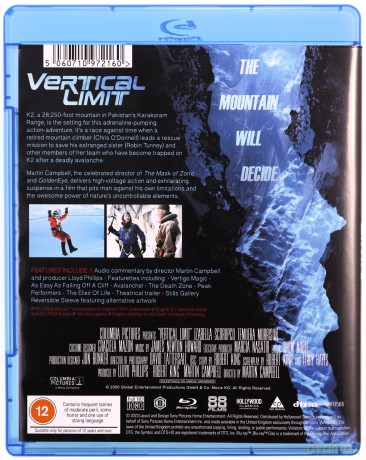 Vertical Limit (Granice wytrzymałości) [Blu-Ray]