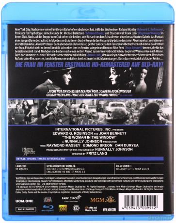 The Woman in the Window (Kobieta w oknie) [Blu-Ray]