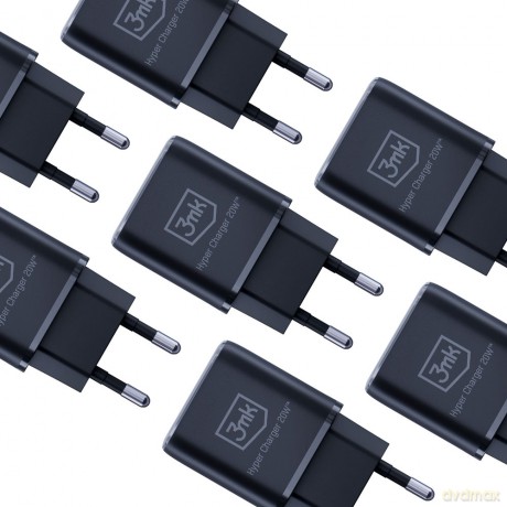 Ładowarka 3mk Hyper Charger 20W Black
