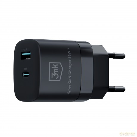 Ładowarka 3mk Hyper GaN Charger 33W Black
