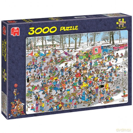 Jumbo 3000 El. Na Cieńkim Lodzie [PUZZLE]