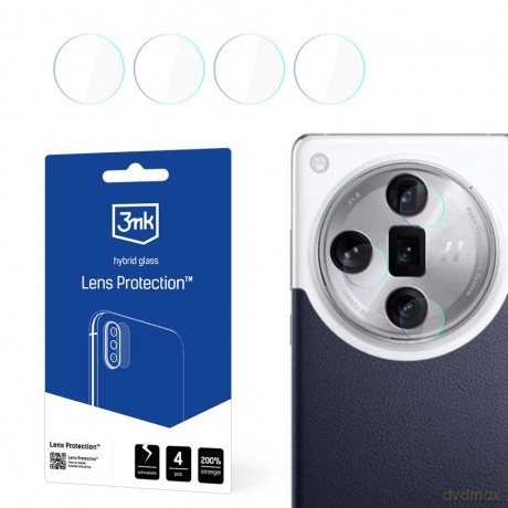 Szkło Hybrydowe do Oppo Find X7 Ultra - 3mk Lens Protection