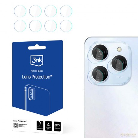 Ochrona na obiektyw aparatu do Tecno Spark 20 Pro - 3mk Lens Protection