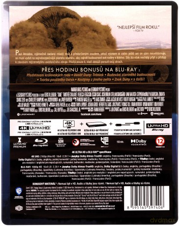 Diuna (steelbook) [Blu-Ray 4K]+[2xBlu-Ray]