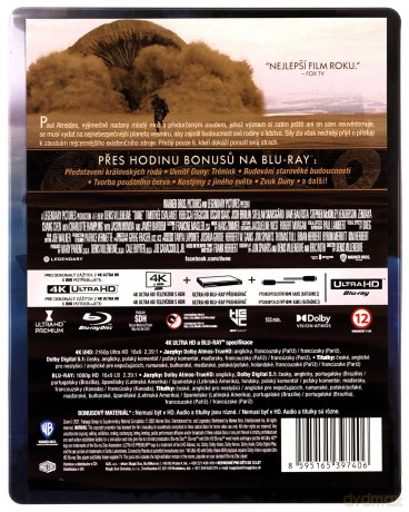 Diuna (steelbook) [Blu-Ray 4K]+[2xBlu-Ray]