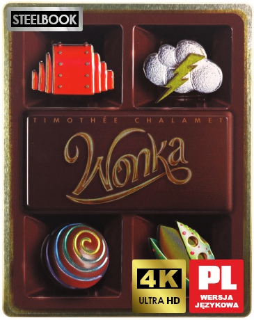 Wonka (steelbook) [Blu-Ray 4K]+[Blu-Ray]