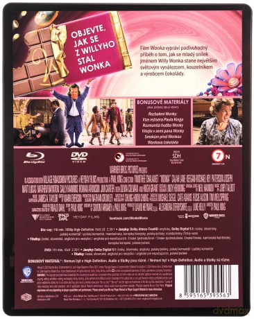 Wonka (steelbook) [Blu-Ray]+[DVD]