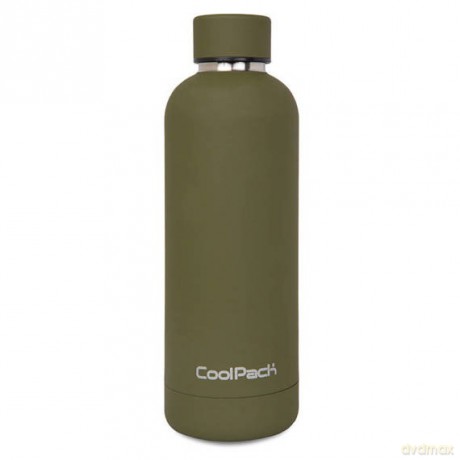 Butelka 500ml termiczna metalowa Coolpack Bonet Olive Green