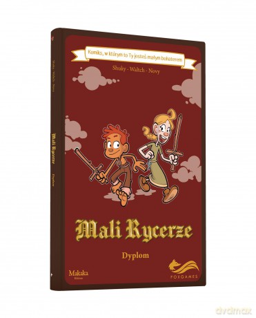 Mali rycerze. Dyplom. Komiksy paragrafowe - Shuky [KSIĄŻKA]