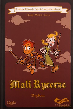 Mali rycerze. Dyplom. Komiksy paragrafowe - Shuky [KSIĄŻKA]
