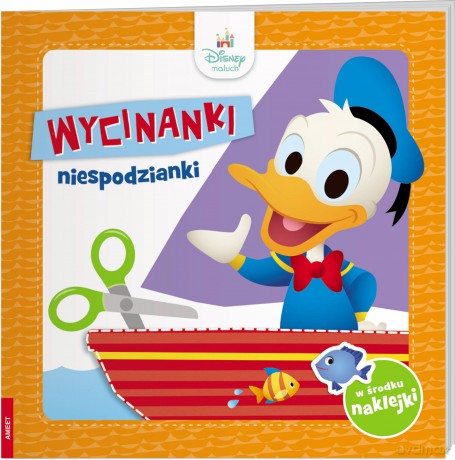 Maluch mix Wycinanki niespodzianki dla malucha WYC-9201 [KSIĄŻKA]