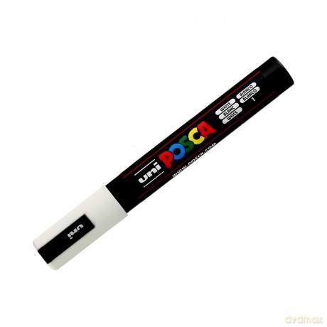Marker PC-5M biały Posca Uni paczka 6 szt.