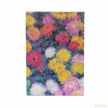 Notatnik Monet's Chrysanthemums midi kropki PB9718-1