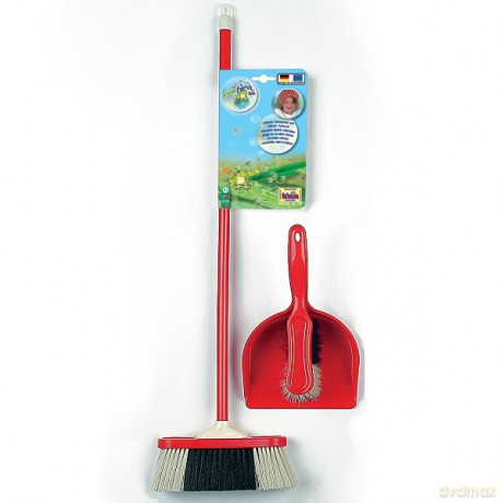 Klein Zestaw Do Zamiatania Czerwony [ZABAWKA]