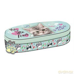 Piórnik saszetka usztywniona My Little Friend Mint Kitty