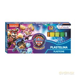 Plastelina Psi Patrol 12 kolorów