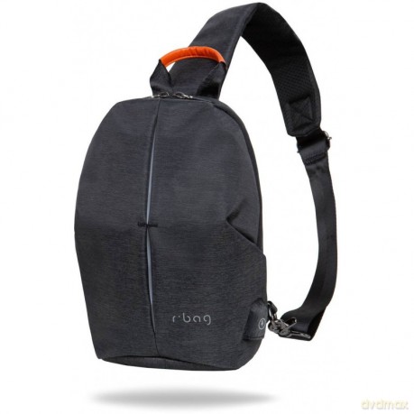 Plecak męski na jedno ramię mały R-bag Photon Black