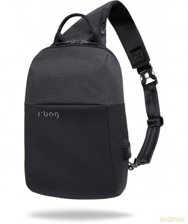 Plecak męski na jedno ramię R-bag Magnet Black