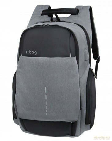 Plecak męski na laptopa R-bag Drum Grey