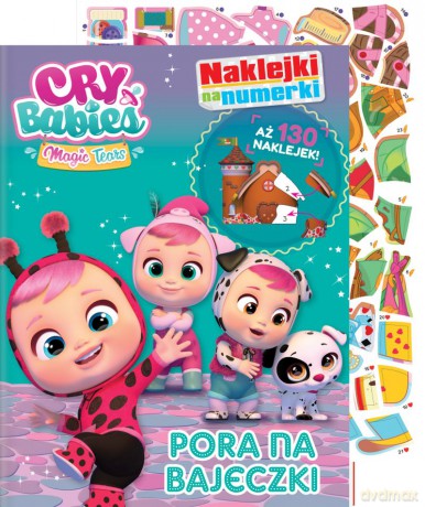 Pora na bajeczki. Cry babies. Naklejki na numerki. Część 1 [KSIĄŻKA]