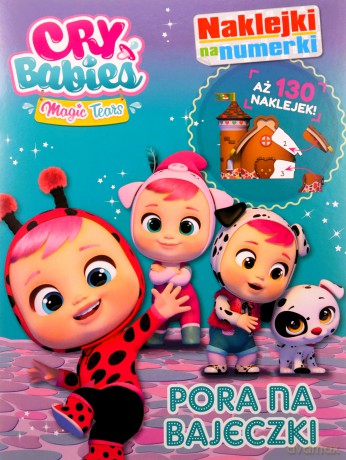 Pora na bajeczki. Cry babies. Naklejki na numerki. Część 1 [KSIĄŻKA]