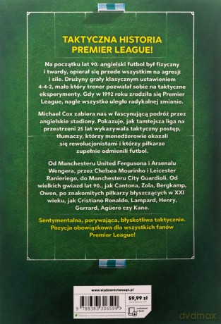 Premier League. Historia taktyki w najlepszej piłkarskiej lidze świata - Michael Cox [KSIĄŻKA]