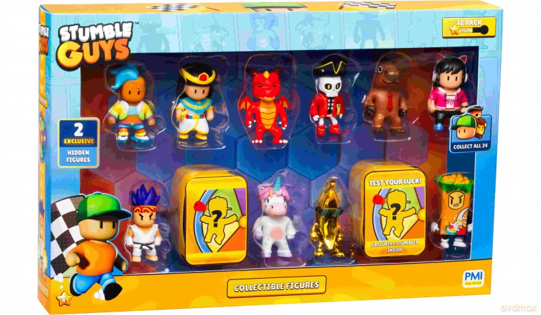 Stumble Guys Figures 12 Pack Deluxe Box A [FIGURKA]