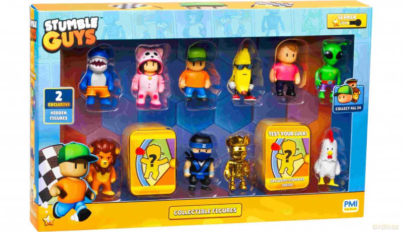 Stumble Guys Figures 12 Pack Deluxe Box B [FIGURKA]