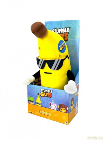Stumble Guys Huggable Plush Banana Guy
