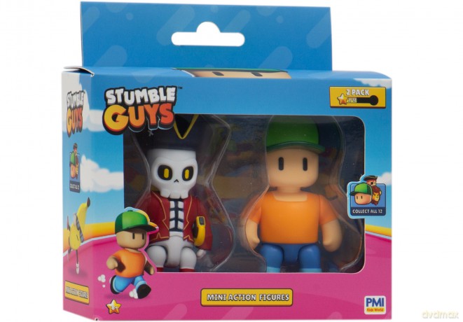 Stumble Guys Mini Action Figures 2 Pack Mr. Stumble Capt Nohart [FIGURKA]