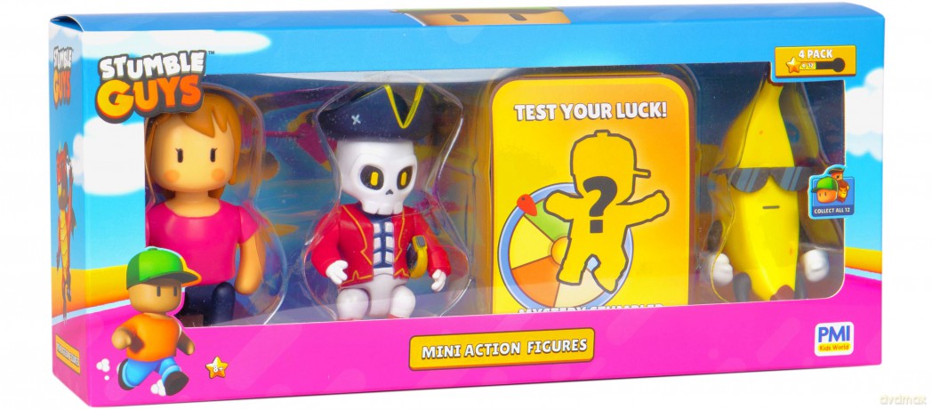 Stumble Guys Mini Action Figures 4 Pack [FIGURKA]