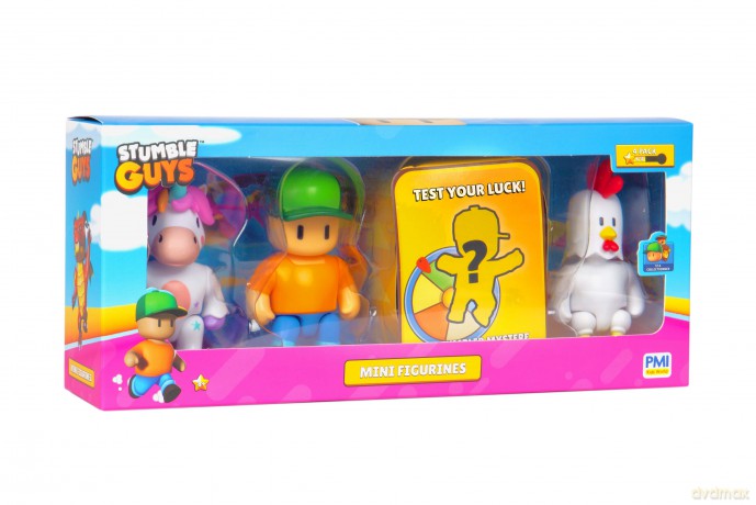 Stumble Guys Mini Action Figures 4 Pack B [FIGURKA]