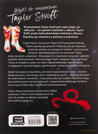 Taylor-Verse. Uniwersum Taylor Swift. Nieoficjalny przewodnik - Satu Hämeenaho-Fox [KSIĄŻKA]
