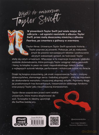 Taylor-Verse. Uniwersum Taylor Swift. Nieoficjalny przewodnik (ilustrowane brzegi) - Satu Hämeenaho-Fox [KSIĄŻKA]