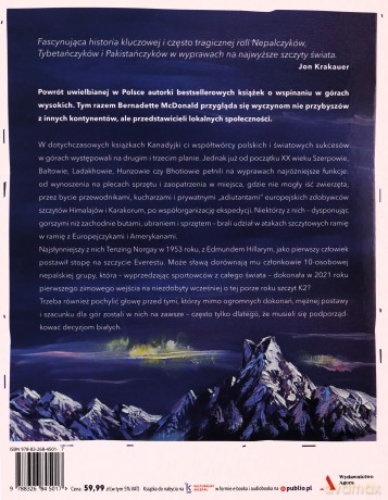 Wyjście z cienia. Szerpowie, Baltowie i triumf lokalnych wspinaczy - Bernadette McDonald [KSIĄŻKA]