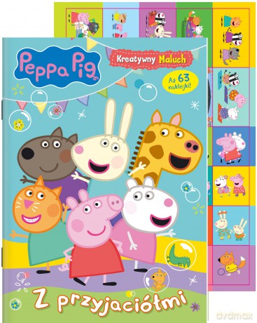 Z przyjaciółmi. Świnka Peppa. Kreatywny Maluch [KSIĄŻKA]