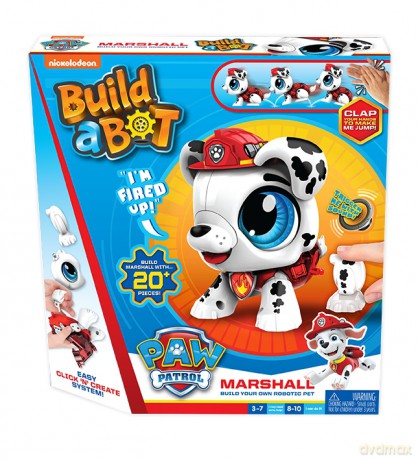 Zbuduj robota Build a Bot Psi Patrol Marshall