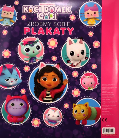 Zróbmy sobie plakaty. Koci Domek Gabi [KSIĄŻKA]