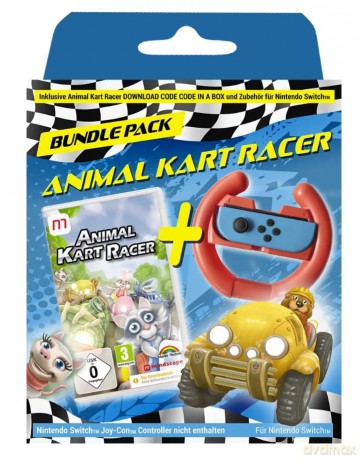 Animal Kart Racer Bundle (Code in a box) (DE/Multi in Game) [GRA SWITCH]
