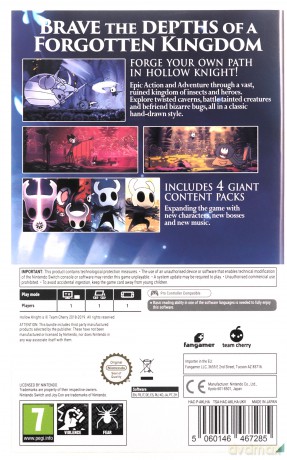 Hollow Knight [GRA SWITCH]