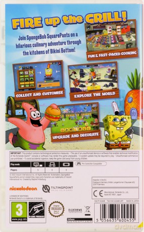 SpongeBob: Krusty Cook-Off (Extra Krusty Edition) [GRA SWITCH]