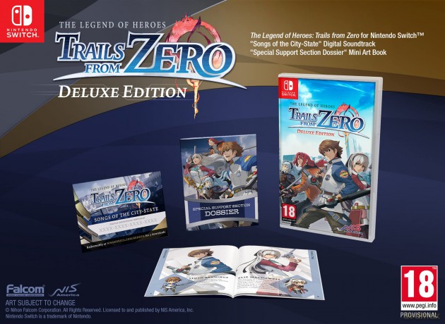The Legend of Heroes: Trails from Zero Deluxe Edition [GRA SWITCH]