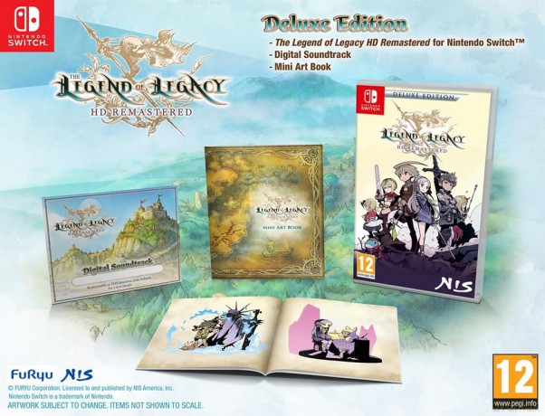 The Legend of Legacy HD Remastered (Deluxe Edition) [GRA SWITCH]
