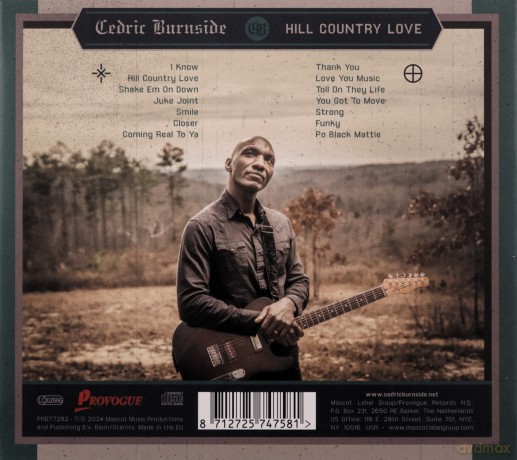 Cedric Burnside: Hill Country Love (digipack) [CD]