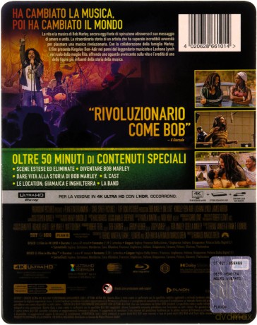 Bob Marley: One Love (steelbook) [Blu-Ray 4K]+[Blu-Ray]