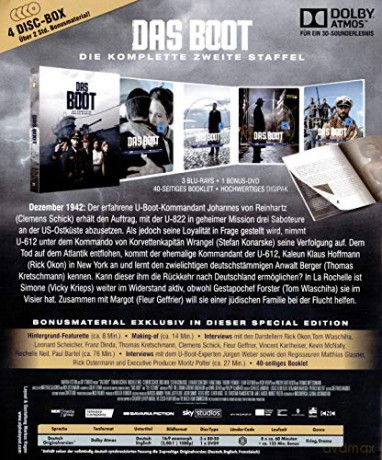 Das Boot Season 2 [4xBlu-Ray]