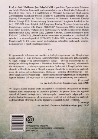 Chrystus w liturgicznym "tu i teraz". Misterium rokuliturgicznego - Waldemar Pałęcki [KSIĄŻKA]