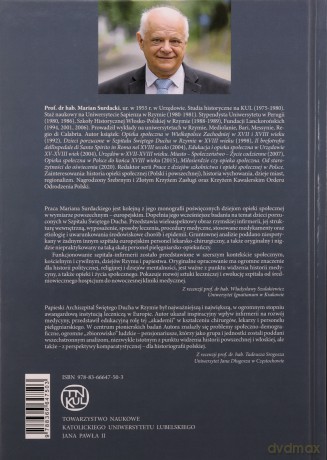 Infirmeria Szpitala Świętego Ducha w Rzymie w XVII-XVIII wieku - Marian Surdacki [KSIĄŻKA]